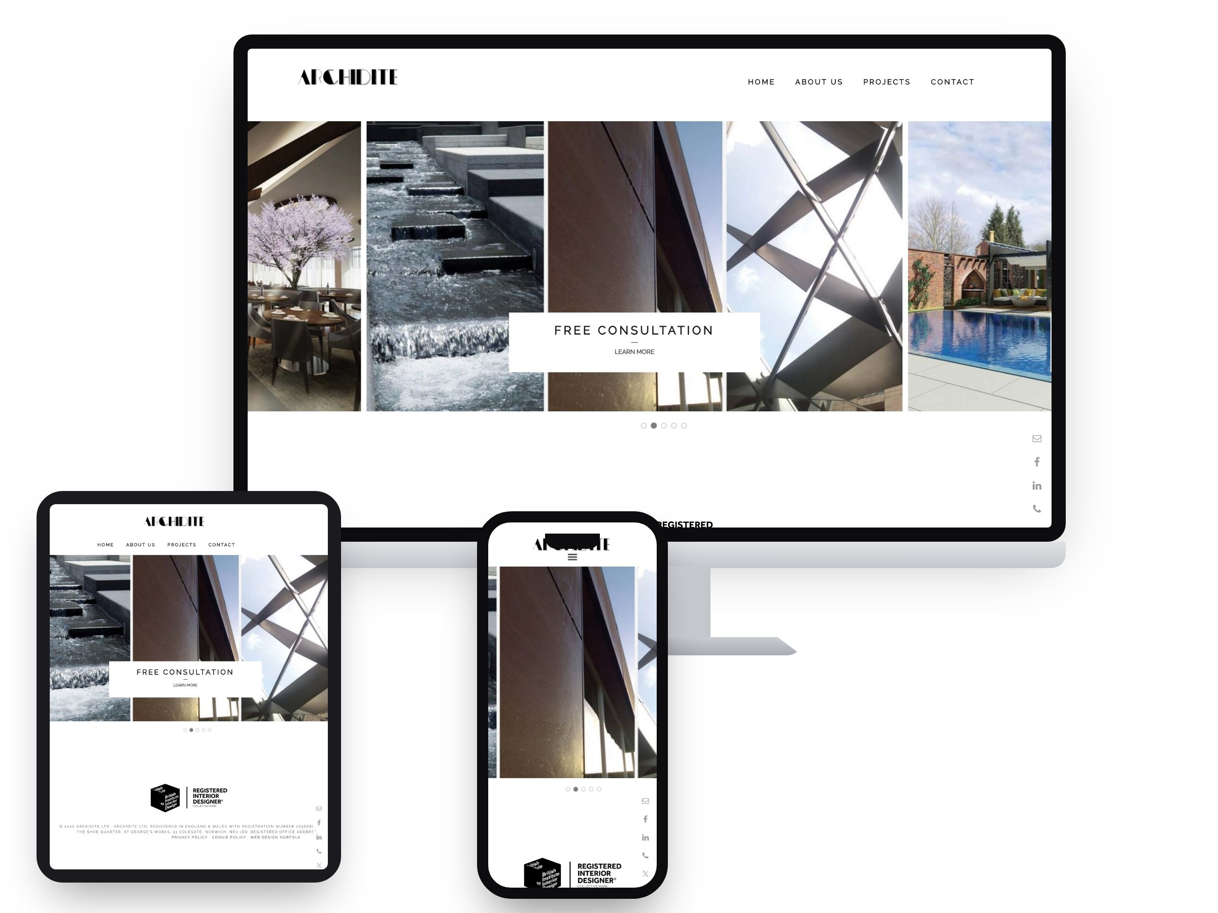 Archidite Ltd — Web Design by Xpose