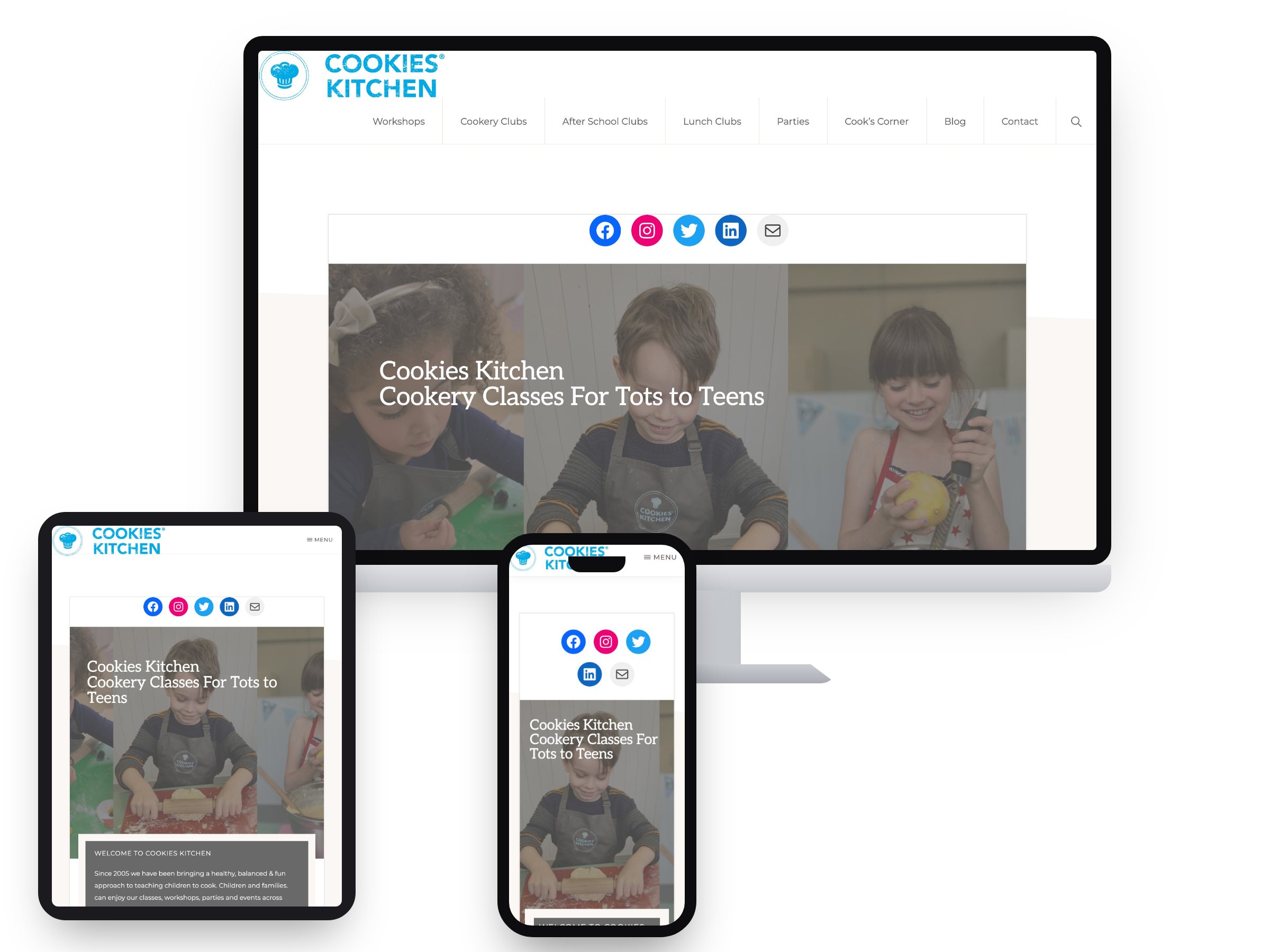 Cookies Kitchen — Web Design by Xpose
