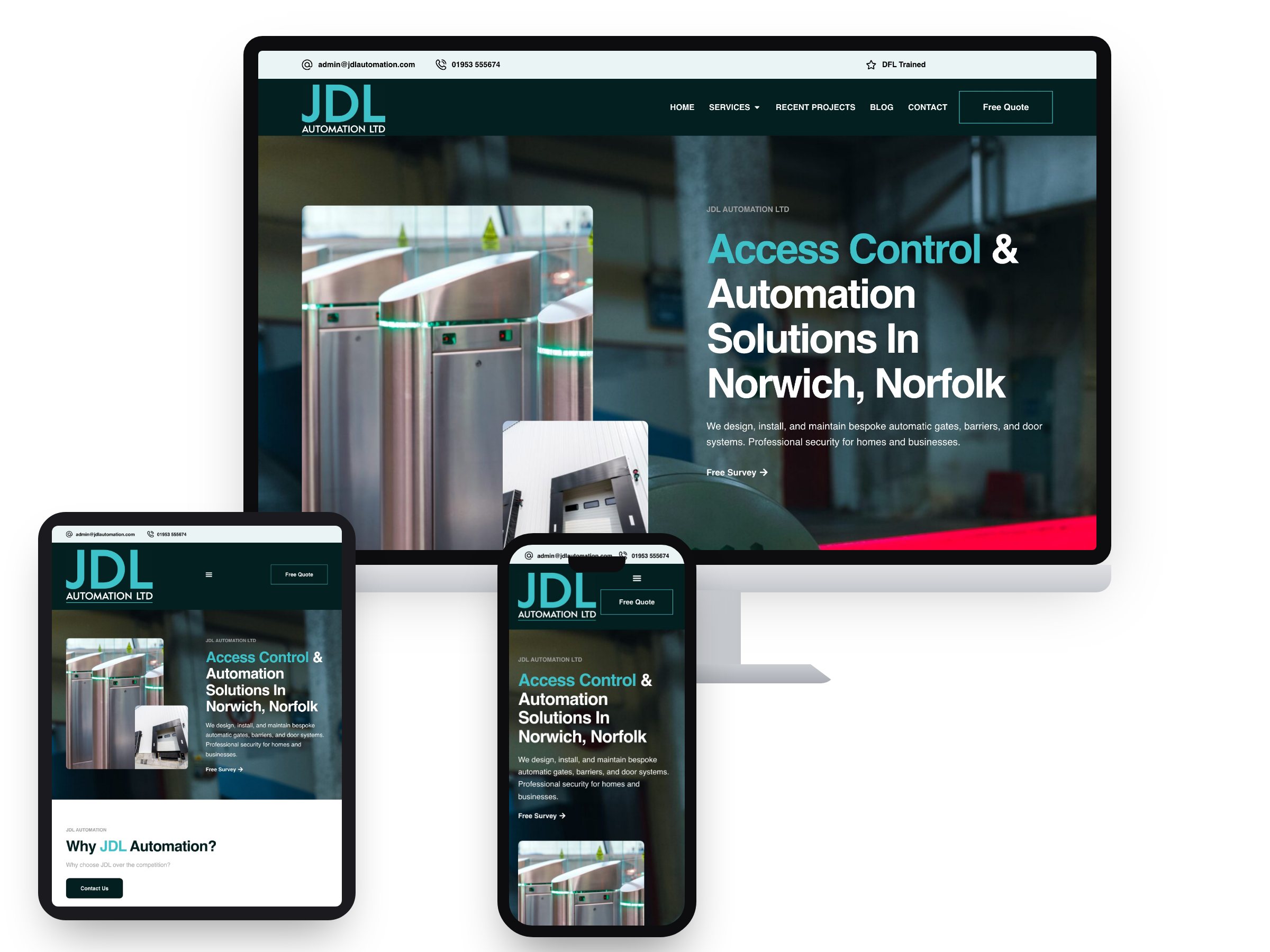 JDL Automation Ltd — Web Design by Xpose