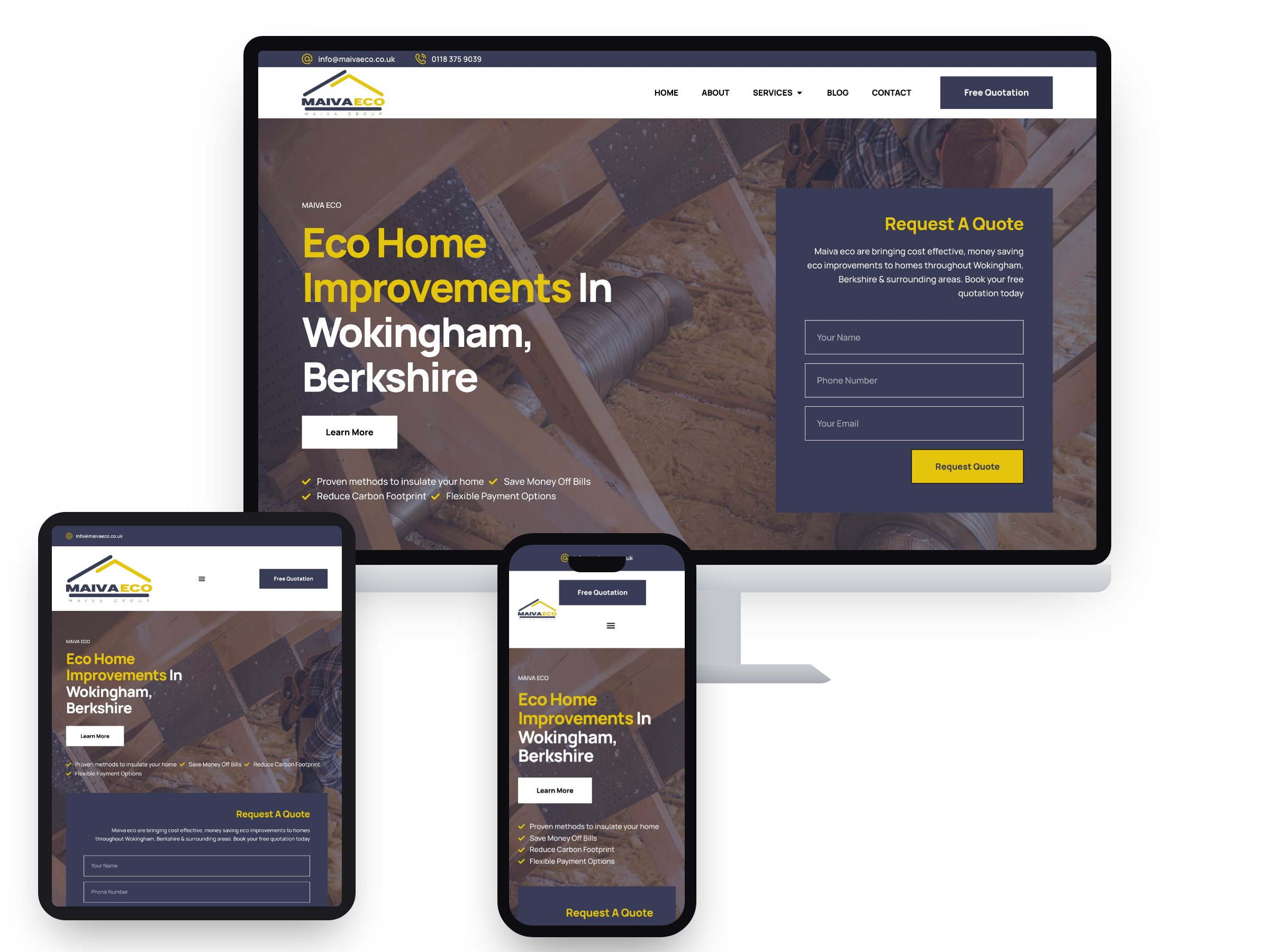 Maiva Eco Ltd — Web Design by Xpose