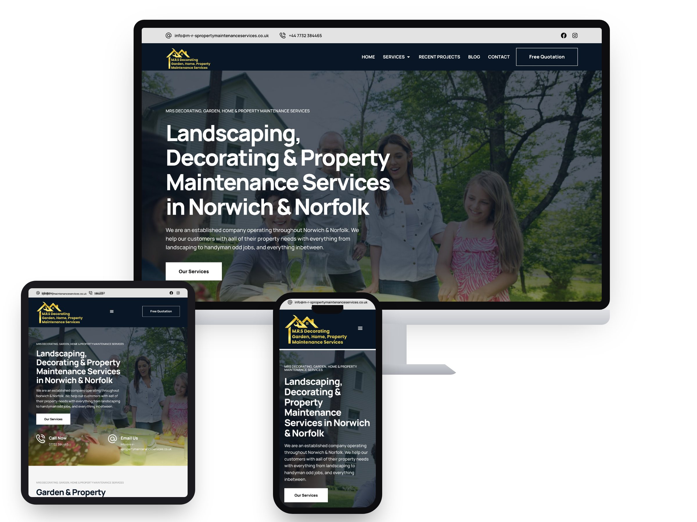 MRS Maintenance Services — Web Design by Xpose