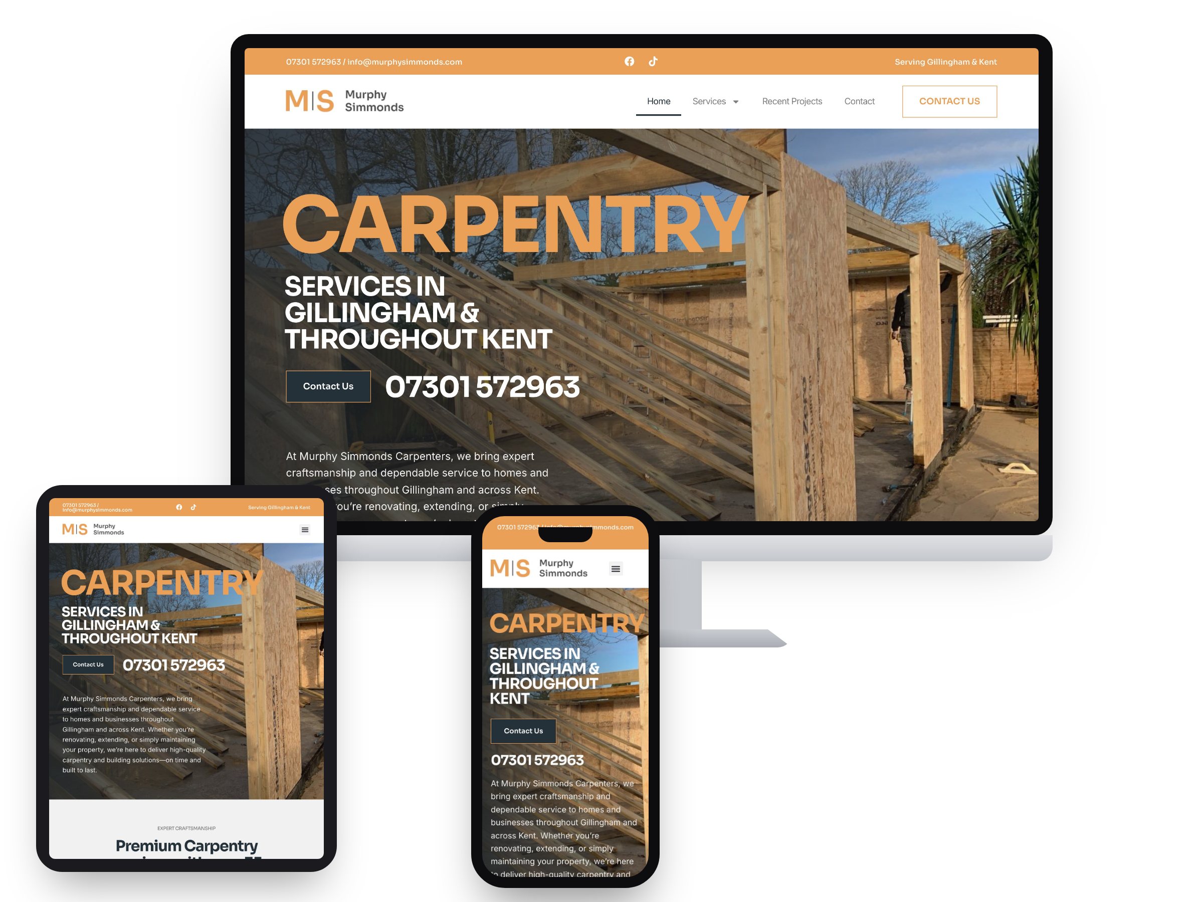 Murphy Simmonds — Web Design by Xpose