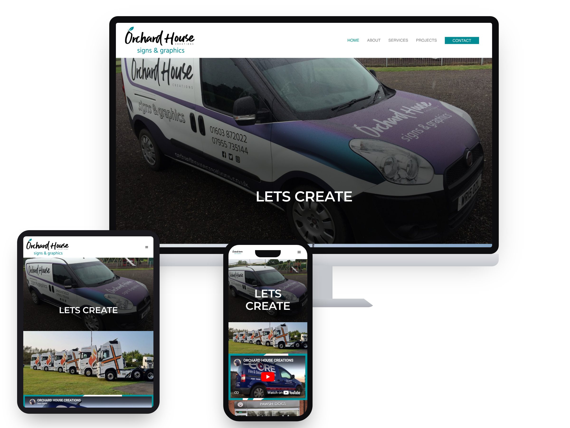 Orchard House Creations — Web Design by Xpose