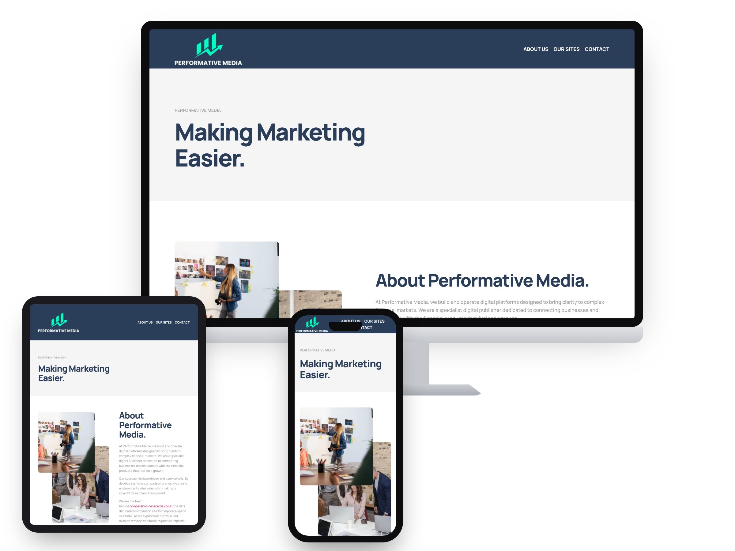 Performative Media Ltd — Web Development by Xpose